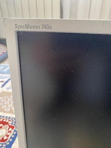 Мониторы: Samsung SyncMaster 740N LCD monitor - Ekran diaqonalı: 17 düym (4:3) — 3