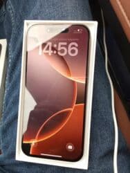 iphone tecili: IPhone 16 Pro Max, 256 GB, Natural Titanium, Barmaq izi, Face ID — 2