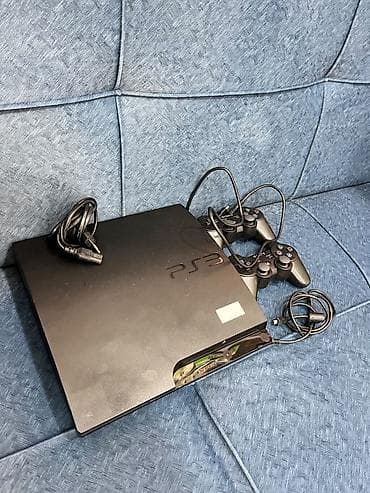 Sony PlayStation 3 slim evde istifade olunub, tecili pul lazim