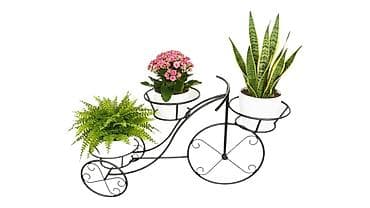 Букетные цветы: Metall velosiped formalı güldan stendi - Material: toz boyalı metal — 1