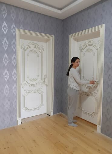 obşifka taxta: Yeni Otaq qapısı 90x205 sm Zamok və çərçivə ilə, Pulsuz çatdırılma, Rayonlara çatdırılma — 1