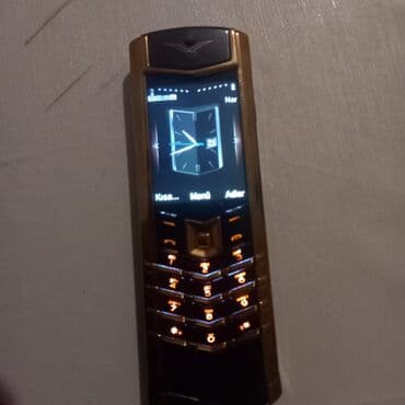 Vertu Aster, rəng - Qızılı, Düyməli