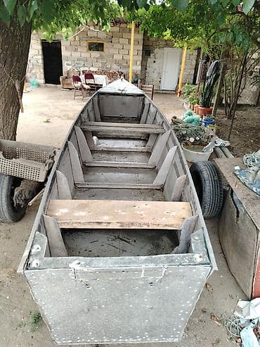 Alyumini/metal gövdəli qayıq - Korpus: perçinli metal/alyumini — 1