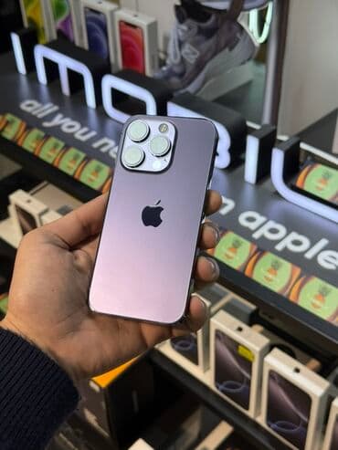 iphone 15 pro max replika fiyat: IPhone 14 Pro, 128 GB, Deep Purple, Face ID — 1