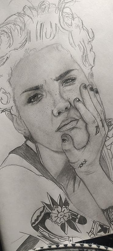 qatar sekli cekmek: Rəsm əsərləri, portretlər — 3