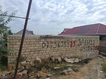 ramanada satilan evler: 4 otaqlı, 120 kv. m, Kredit yoxdur, Təmirsiz — 4