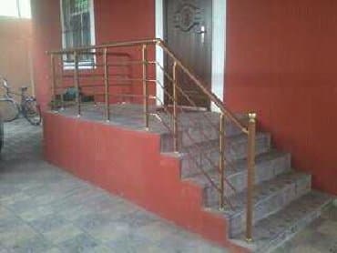 nerj cənlər: Yeni Pilləkən məhəccəri, Paslanmaz polad — 2