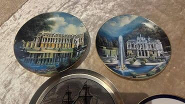 dovşan şəkilləri: DIvar ucun dekorativ tarelkalar - Almanyadan getirilibdir her biri - — 7