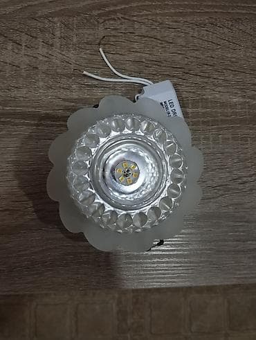 gul: Led spot işıqlar satılır, işlənmişdir, 9 ədəddir. Çox yaxşı və gözəl — 3