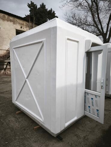 ucuz vaqon: Mühavizə konteyneri 2.20×2.20 Hündürlük 2.45 Divar qalınlığı 50 — 3