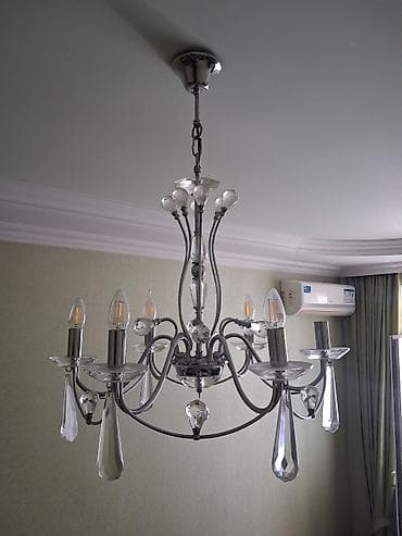 samdan: Çılçıraq, 6 lampa, Metal — 1