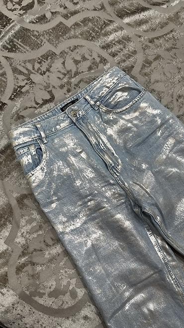 Brend: Calliope Məhsul: Parıldayan effektli denim şalvar - Material