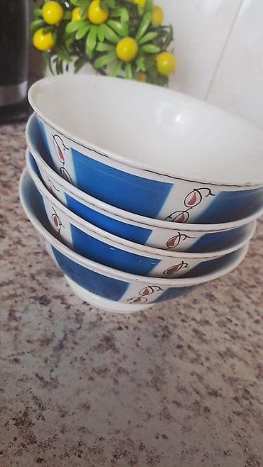 antik xalca: Kasalar, 4 ədədli dəst, Keramika — 2