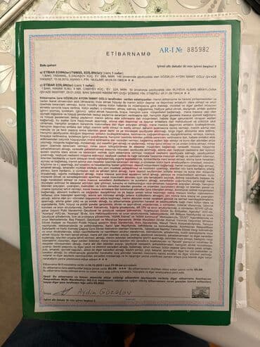 BMW: Hüquqi xidmətlər | Hüquqi şəxslərin dövlət qeydiyyatına alınması — 1