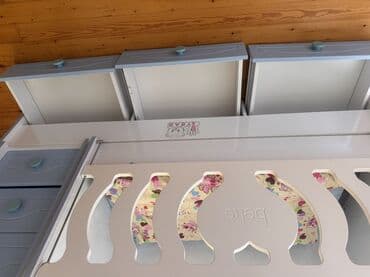 aboylar ucuz: Для девочки и мальчика, Б/у, Четырехугольная, Колыбель, С бортиками, С матрасом, С механизмом качания — 3