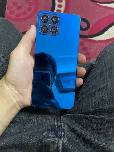 Honor X8, 128 GB, rəng - Mavi, Barmaq izi