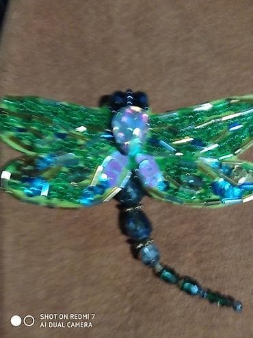 bijuteryalar: Брошь стрекоза — 4