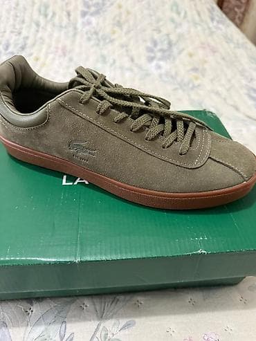 Kişi ayaqqabıları: Lacoste kişilər üçün krossovka - Model: Lacoste, yan hissədə ikonoik — 1