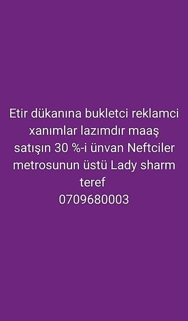 Promouter, Qadın