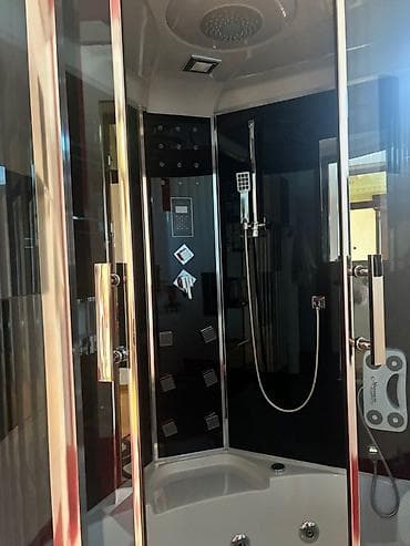hamam vannalar: Hidromassajlı duş kabinəsi – buxar funksiyalı künc model — 5