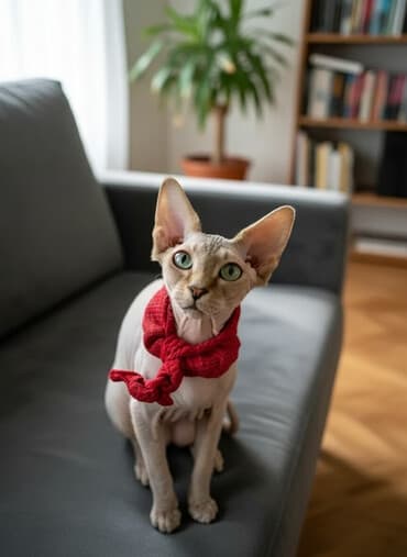 1 azn pişik: Котята канадского сфинкса Здоровые, активные, приучены к горшку — 2