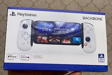 PlayStation Backbone mobil oyun kontrolleri Dubaydan Alinib baha 200