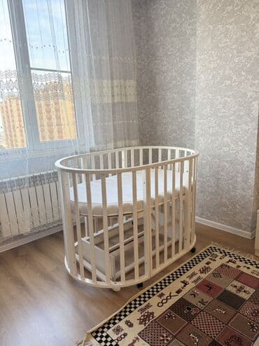 işlenmiş iran peci: Oğlan və qız üçün, Yumru, Beşik, Dəst ilə, Matras ilə, Yellənmə mexanizmsiz — 4