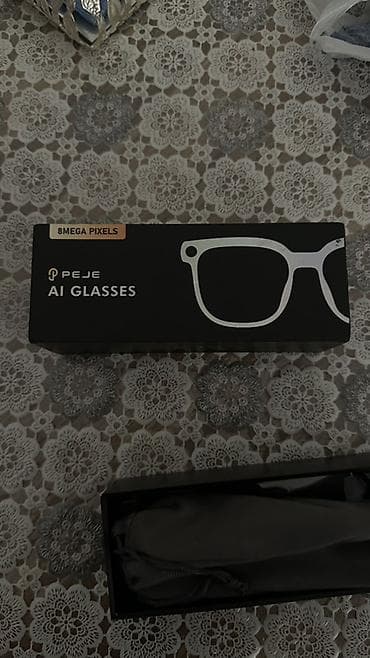 PEJE AI Glasses – ağıllı eynək Xüsusiyyətlər: - 8 megapiksel inteqrə — 3
