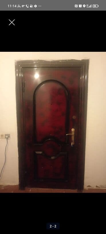 gunes panelleri: Məhsul: Dəmir giriş qapıları (2 ədəd) – Material: Tammetaldan — 2