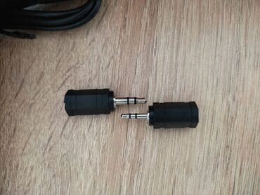 kabel 4: Müxtəlif perexodniklər, kabel və adapterlər Audio giriş 2.5 mm-dən — 6