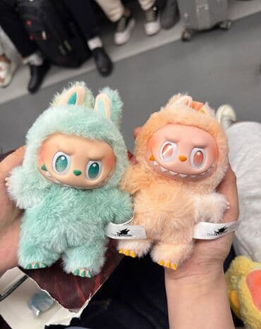 i̇nteraktiv oyuncaq itlər: Labubu Kukla ● Labubu Yumuṣaq kuklalar ● Kola ve Sade olani var ● — 19