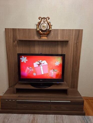 ТВ стенды: Qonaq otağı üçün mebel dəsti Tərkib: - TV stendi və arxa paneli ilə — 3