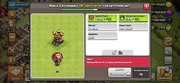 Clash of Clans oyunu üçün inkişaf etmiş hesab/sahə təklifi - Şəhər — 4