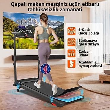 Qatlana bilən elektrik qaçış trenajoru Xüsusiyyətlər: - Mobil telefon — 5
