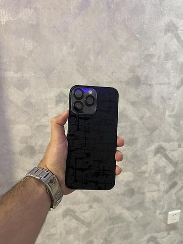 IPhone 14 Pro Max, 128 GB, Qara, Simsiz şarj, Face ID