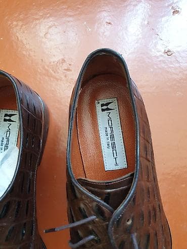 ayaqqabı bağı: Moreschi kişi klassik ayaqqabıları – Made in Italy - Brend: Moreschi — 2