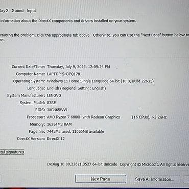 komputerlər diz ustu: Lenovo Legion oyun noutbuku - Prosessor: AMD Ryzen 7 (5000 seriyası) — 5