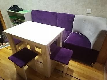 kuxna divani: Künc divan, Mətbəx üçün, Açılmayan — 1
