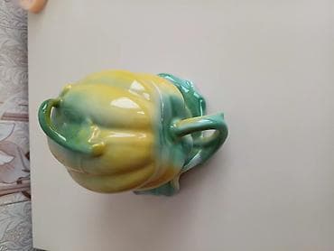 Antik balqabaq dizaynlı saxlama qabı