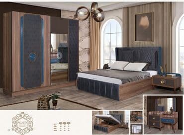 akvarium şkaf: İkinəfərlik çarpayı, Termo, Dolab, 2 tumba, Türkiyə, Yeni — 1