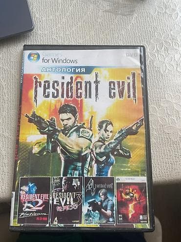 персональный компьютер: Resident Evil Antologiya – PC üçün DVD disk Məhsul: Games for Windows — 1