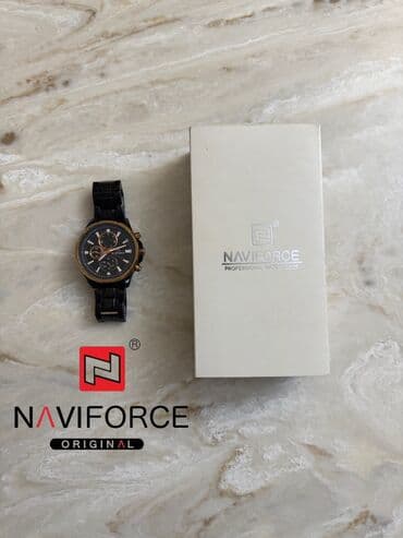 İşlənmiş, Qol saatı, NaviForce, rəng - Qara lalafo.az -da İşlənmiş, Qol saatı, NaviForce, rəng - Qara