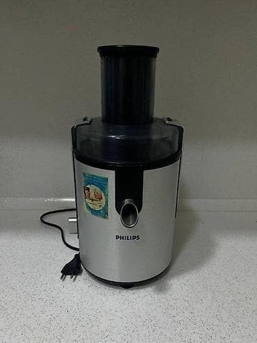 Philips şirəçəkən əla işlək vəziyyətdədir. Соковыжималка Philips в lalafo.az -da Philips şirəçəkən əla işlək vəziyyətdədir. Соковыжималка Philips в