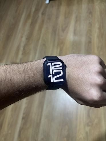 realme saat: Təzədir,100 pil Apple Watch Series 10 (46mm), qara rəng — 1