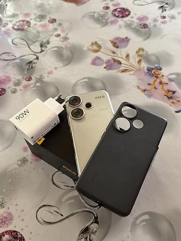 adapt: Poco F6, 512 GB, rəng - Qızılı, Barmaq izi — 4
