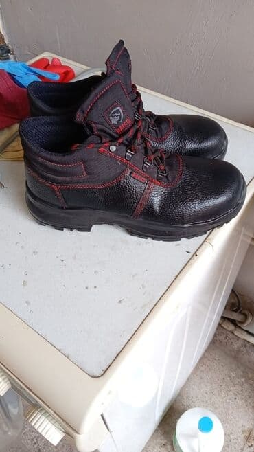 iş botinkaları: Saffco brendinin iş ayaqqabıları - Model: bağcıqlı, yüksək dillikli - — 1