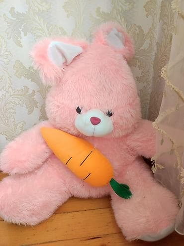 Uşaq geyimi və ayaqqabıları: Böyük ölçülü yumşaq oyuncaq dovşan 20 azn — 2