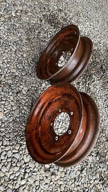 təkər kameri: Məhsul: Polad disk cütü (2 ədəd) - Material: qalın polad - Rəng — 1