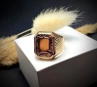 Kişi ayaqqabıları: Alyans, Üzük, Sarı qızıl, 583 Əyar — 7