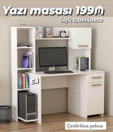 masaüstü çıraq: Компьютерный стол, Нераскладной, Угловой стол — 1